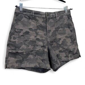J.Crew Camo Shorts Size 6 Casual Utility Summer